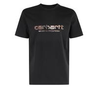 Chrome Script Solar T-Shirt Black Short Sleeve - male - Carhartt Wip - T-Shirts - Black - S - Tops S