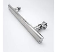 Chrome Shower Door Handle | 200mm (8") Hole Centres | 280mm Long | Suitable for Shower Enclosures | HAND003