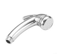 Chrome Shower Head with Manual Switch for Caravan | Strong water flow, on/off trigger switch, ABS, fits standard hoses, reduces carbon emissions