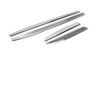 Chrome Side Door Body Molding Cover Trim Strips Compatible For TOYOTA 4Runner N280 SR5 2010-2017 2018 2019 2020 2021 Exterior Accessories(Matte Black)