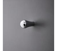 Chrome Silver Closet Door Handle Single Hole Drawer Knob Solid Brass Wardrobe Cabinet Door Handles Furniture Pulls(Transparent)