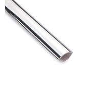 Chrome/Silver Quadrant Trim - Decorative Bathroom Cladding Finishing Bead - 1m Length