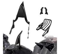 Chrome Sissy Bar Backrest For Harley Ultra Limited Low FLHTKL 2015 2016 2017 2018