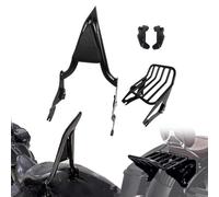 Chrome Sissy Bar Backrest For Harley Ultra Limited Low FLHTKL 2015 2016 2017 2018