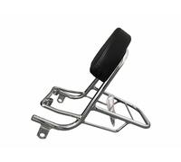 Chrome sissy bar with rack for Moto Guzzi Nevada Classic V 750 ie/Aquilia
