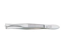 Chrome Slanted Tweezers Special Steel Becker-Manicure ERBE SOLINGEN GERMANY