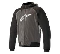 Chrome Sports Hoodie - Anthracite / Black / White .