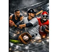 Chrome Sports Legends Notebook: A Premium Collector’s Notebook Inspired by Panini, Topps, and PSA Grading Aesthetics - Perfect for Athletes, Fans, and Hobbyists