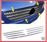 Chrome Stainless Front Grill 7 pcs S.STEEL For VITO VIANO W639 from 2003 to 2010