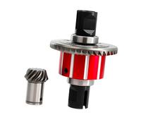 Chrome Steel 39T+12T Front/Rear Assembled Differential for Arrma 1/5 Kraton Outcast 8S, Replaces ARA310937