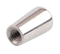 Chrome Switch Cap 3.5mm for Korean Made Guitars(Chrome) | Fits 3.5mm shafts, metric thread, chrome finish, replaces worn tips, easy install