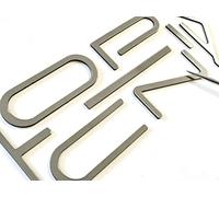 Chrome Tailgate ABS Plastic Letters for Pontiac Firebird/Trans AM 1993-2002 Rear Inserts Not Decals