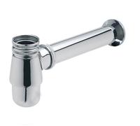 Chrome Telescopic Bottle Trap Basin Waste Bathroom Sink Pipe