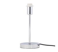 Chrome Touch Operated Stick Table Lamp Base Only First Choice Lighting Silver One Size