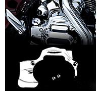 Chrome Transmission Shroud Cover For Harley Street Glide Road King FLHX FLHXS CVO 2009 10 11 12 13 14 15 16