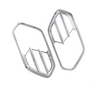 Chrome Trim Pair for Front Fog Light Lamps Designed for Ford Escape and For Kuga 2017 2019 to Improve Exterior Look and Guard Fog Lights