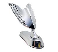Chrome Universal Eagle Wing Car Styling Front Bonnet Stand Hood Badge Decals 3D Scooter Front Hood Car Sticker Motorcycle Mud Guard Ornament Stickers