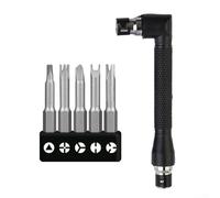 Chrome Vanadium Alloy Steel Screwdriver Set with 50mm Bit Length and 1/4 Inch Hex Shank for Consistent Performance in DIY Projects (6pcs set)