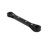 Chrome Vanadium Ratchet Spanner 6x8mm Non-Slip Grip(11-13mm) | Reversible ratchet mechanism, quick tighten/loosen switch, 6x8mm compact head, fits confined areas, for durable steel build