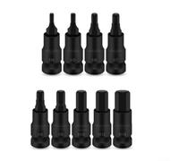 Chrome Vanadium Steel 12 Inch Wrench Socket Adapter with H4 H14 Hex Socket Head for Electric and Pneumatic Tools (H14)