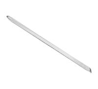 Chrome Vanadium Steel Pry Bar Professional Tyre Lever for Car Tire Repair | Silver Metal Finish, Ergonomic Profile, Rim Safe Edges, for Workshop Use and Home Maintenance
