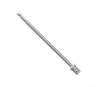 Chrome Vanadium Steel Socket Adapter Bar 200mm with Hex Shank 1/4 3/8 1/2 for Quick Change and Standard Drill Chucks (12.7mm)