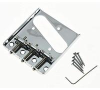 Chrome Vintage Tele Ashtray Style Guitar Bridge for Telecaster Guitar