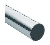 Chrome Wardrobe Rail 25mm Round 870mm Long Free P&P