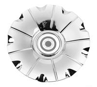 Chrome Wheel Center Cap Cover for 300C (2007-2010) - ABS Construction, Direct Replacement for OEM 1DK11SZ0AA, 7.48 in Diameter