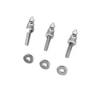 Chrome Windshield Mounting Bolts 3-Pack for Touring Chrome Windshield(Electroplated)