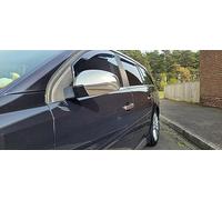 Chrome Wing Mirror Cover Caps 2Pieces Stainless Steel Fits Vauxhall Opel Vectra C 2002-2008