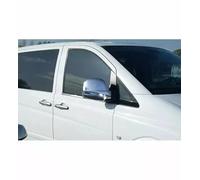 Chrome Wing Mirror Covers 2Pieces Stainless Steel For Mercedes Vito Viano W639[2003-2009][LEFT HAND DRIVE]