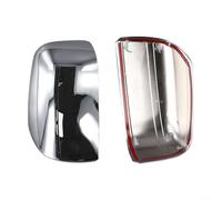 Chrome Wing Mirror Covers for For Qashqai J10 2006-2014 Side Mirror Caps ABS Plastic Exterior Trim Replacement Pair