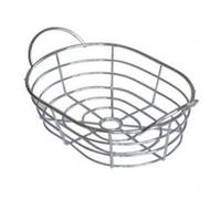 Chrome Wire Fruit Bowl by Chabrias Ltd