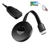 Chromecast, Chromecast Device for TV, WiFi Wireless Display Dongle, Wireless Display Adapter 4K Streaming Dongle for TV, Supports Android/IOS/Windows/Mac/Projector