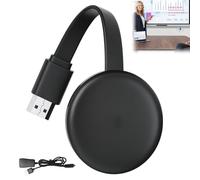 Chromecast, Chromecast Device for TV, WiFi Wireless Display Dongle, Wireless HDMI Display Adapter 4K Streaming Dongle for TV, Screen Mirroring Connector Supports Android/IOS/Windows/Mac/Projector