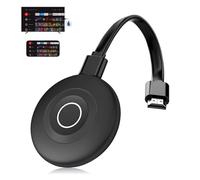 Chromecast Device for TV, Chromecast, Wireless Display Adapter, 1080P Miracast Dongle, Plug and Play Screen Mirroring Dongle Projector TV Streaming Stick for iPhone Android Windows Mac Airplay DLNA
