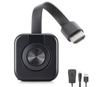 Chromecast Device for TV, Google Chromecast 4K Wireless Display Adapter, Miracast Dongle for Office Presentations and Home Entertainment, 4K/2.4G Streaming Technology for Multi-Screen Productivity