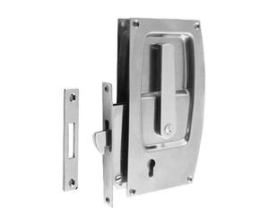 Chromed brass lock for sliding doors - 1 PC Osculati - 38.132.07 - 3813207
