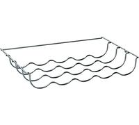 Chromed shelf for refrigerator bottles compatible Bosch Siemens Neff 458 x 290 mm 11010062