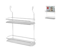 Chromed Shelf With 2 Levels Model Lonardo