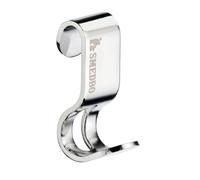 Chromed Stainless Steel Razor Holder Hook for Shower Soap Baskets Smedbo UK Silver One Size