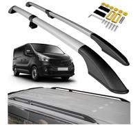CHROMEMASTER | Compatible with Renault Trafic 3 Short L1 2014+ | Roof Rails, Roof Bars | For Mounting Roof Racks, Ladders, Roof Boxes or Bicycle Racks | Durable Aluminum Construction