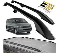 CHROMEMASTER | Compatible with VW T5 Multivan Short 2003-2015 | Roof Rails, Roof Bars | For Mounting Roof Racks, Ladders, Roof Boxes or Bicycle Racks | Durable Aluminum Construction