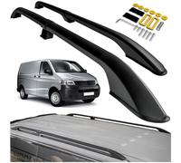 CHROMEMASTER | Compatible with VW T5 Transporter Short 2003-2015 | Roof Rails, Roof Bars | For Mounting Roof Racks, Ladders, Roof Boxes or Bicycle Racks | Durable Aluminum Construction