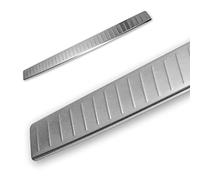 CHROMEMASTER - Load Sill Guard; Rear Bumper Protector - Compatible with Mercedes Vito/V-Class W447 2014+ | Brushed stainless steel - Protective Strip Secures the Rear Bumper from Scratches and Damages