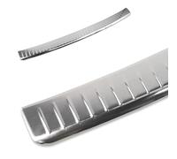 CHROMEMASTER - Load Sill Guard; Rear Bumper Protector - Compatible with VW T5 Transporter 2003-2015 | Polished stainless steel - Protective Strip Secures the Rear Bumper from Scratches and Damages