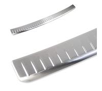 CHROMEMASTER - Load Sill Guard; Rear Bumper Protector - Compatible with VW T6 Caravelle 2015-2018 | Brushed stainless steel - Protective Strip Secures the Rear Bumper from Scratches and Damages