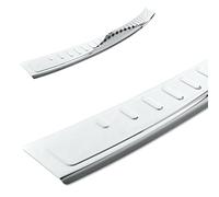 CHROMEMASTER - Load Sill Guard; Rear Bumper Protector - Compatible with VW Tiguan/Tiguan Allspace 2016+ | Polished stainless steel - Protective Strip Secures the Rear Bumper from Scratches and Damages