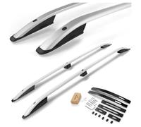 CHROMEMASTER | Roof Rails, Roof Bars Compatible with Citroen Nemo 2008-2015; For Mounting Roof Racks, Ladders, Roof Boxes or Bicycle Racks | Durable Aluminum Construction
